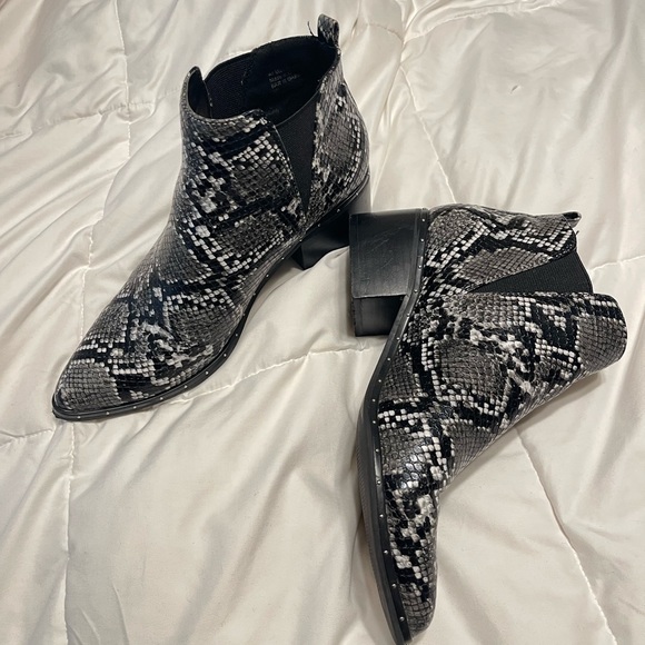Bar III Shoes - Faux Snake Skin (6m) Bar III Gabby Bootie